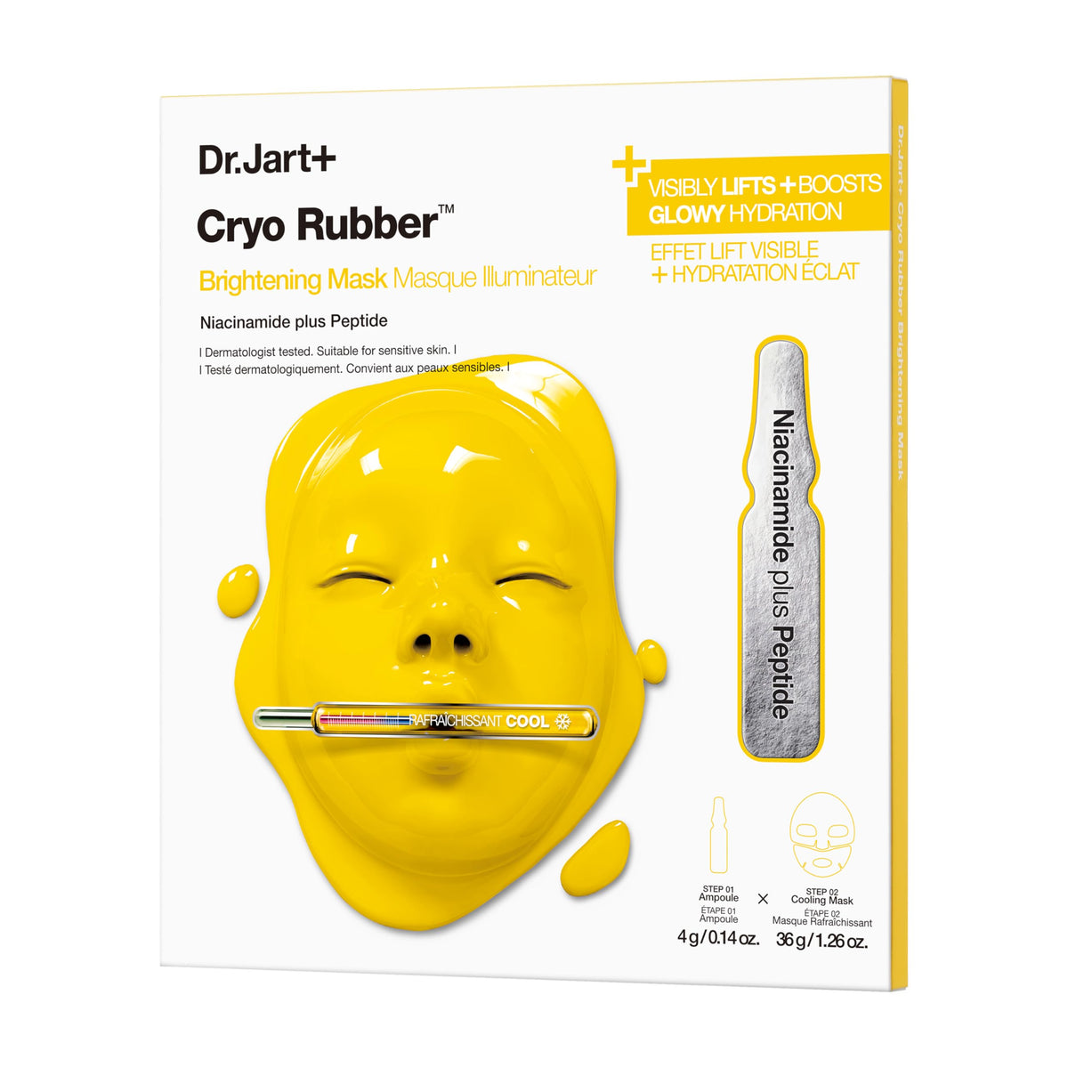Dr.Jart+ Cryo Rubber Brightening Cooling Face Mask front view