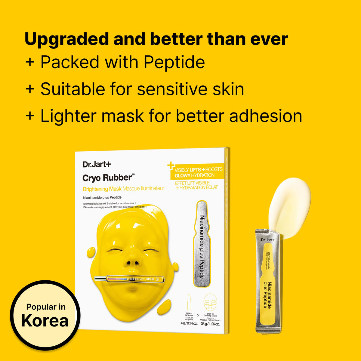 Dr.Jart+ Cryo Rubber Brightening Cooling Face Mask packaging