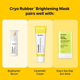 Dr.Jart+ Cryo Rubber Brightening Cooling Face Mask serum texture