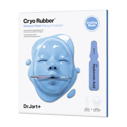 Dr.Jart+ Cryo Rubber Face Mask front view with packaging