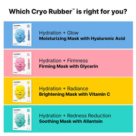Dr.Jart+ Cryo Rubber Face Mask in travel setting