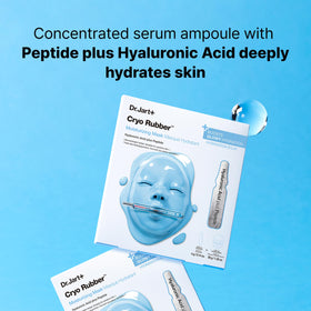 Dr.Jart+ Cryo Rubber Face Mask in use