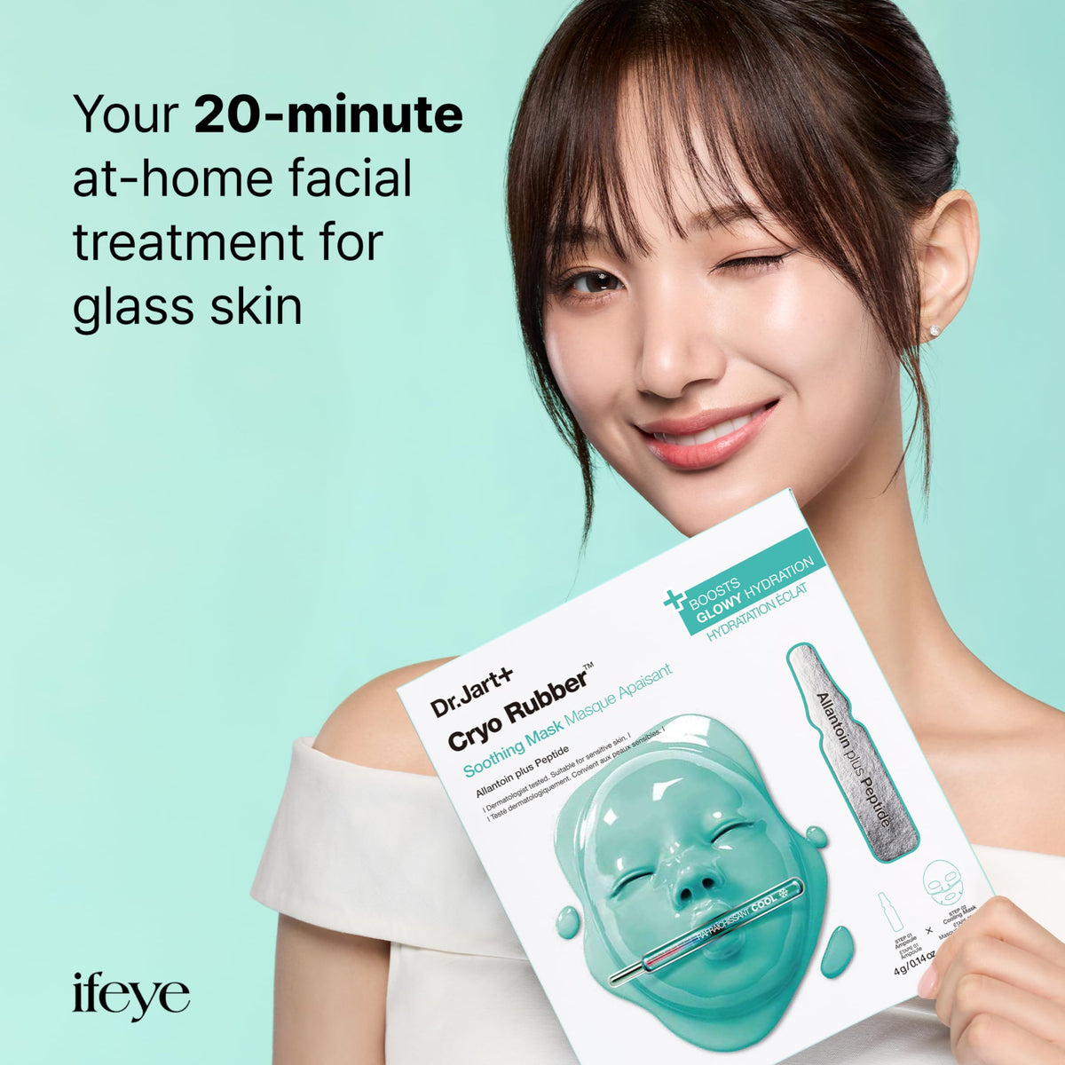 Dr.Jart+ Cryo Rubber Face Mask ingredients list