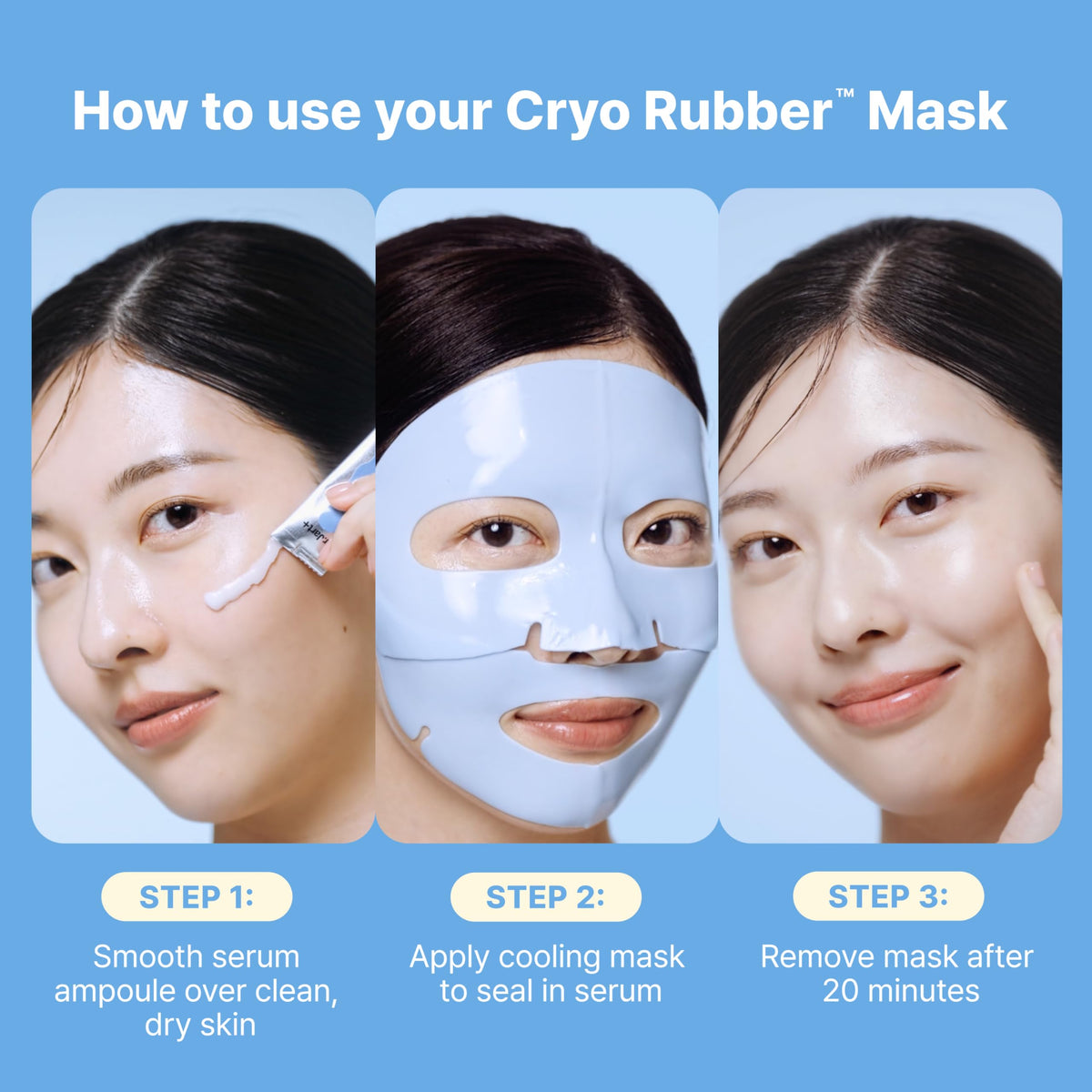 Dr.Jart+ Cryo Rubber Face Mask ingredients list