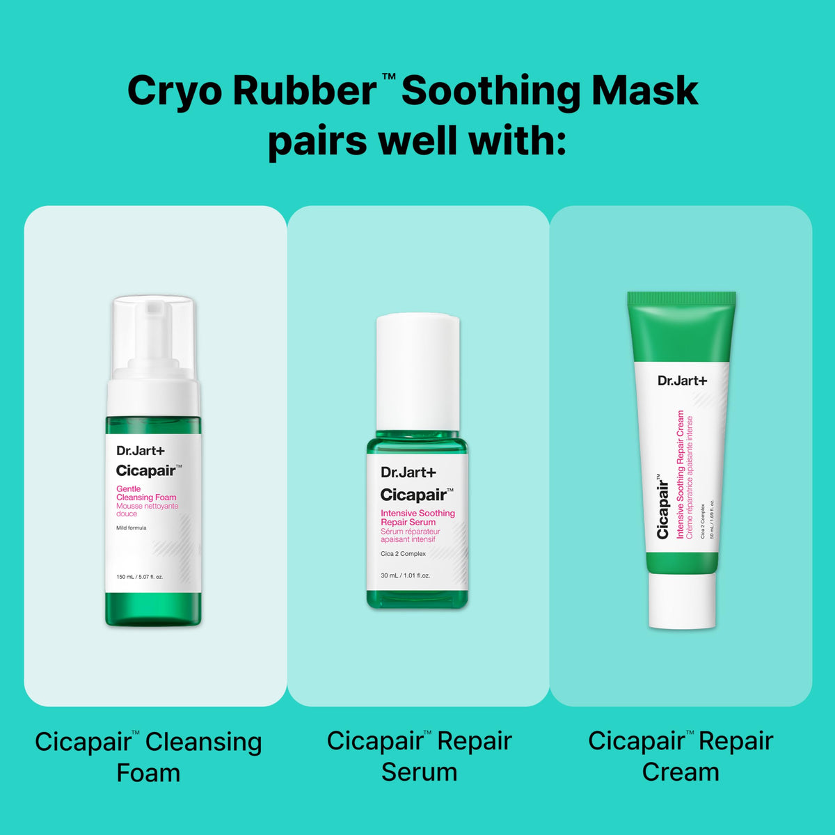 Dr.Jart+ Cryo Rubber Face Mask packaging details