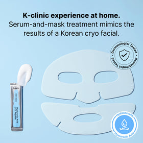 Dr.Jart+ Cryo Rubber Face Mask with serum ampoule