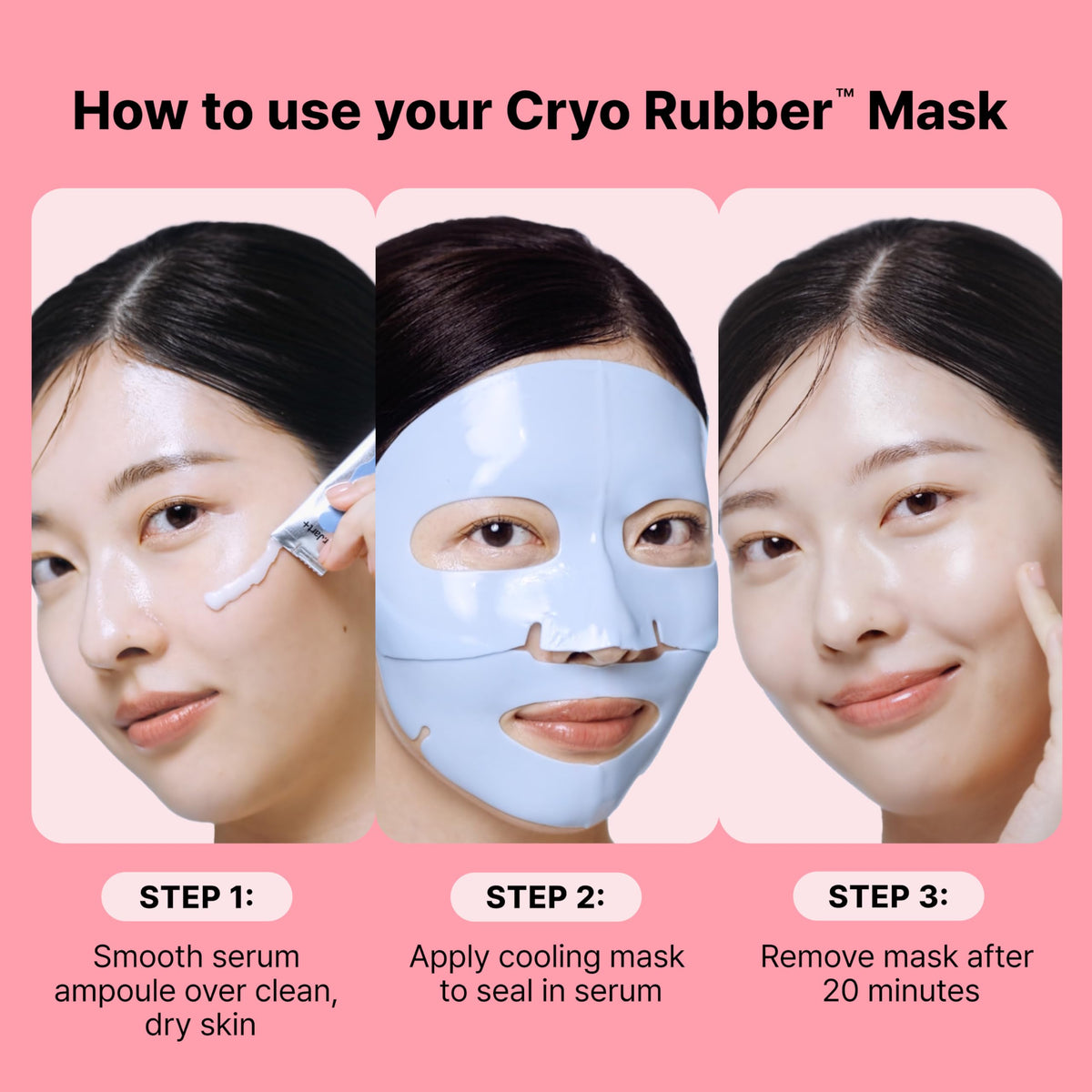 Dr.Jart+ Cryo Rubber Firming Cooling Face Mask ingredients list