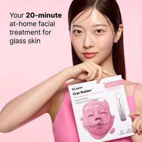 Dr.Jart+ Cryo Rubber Firming Cooling Face Mask texture close-up