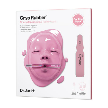 Dr.Jart+ Cryo Rubber Firming Face Mask front view with packaging