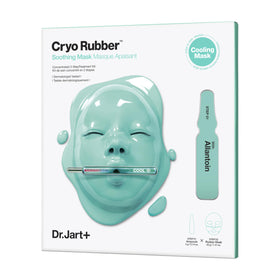 Dr.Jart+ Cryo Rubber Soothing Face Mask front view with packaging