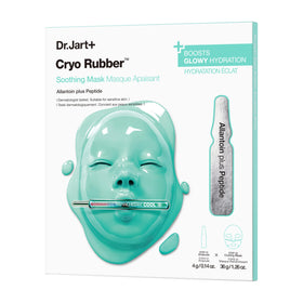 Dr.Jart+ Cryo Rubber Soothing Face Mask front view with packaging