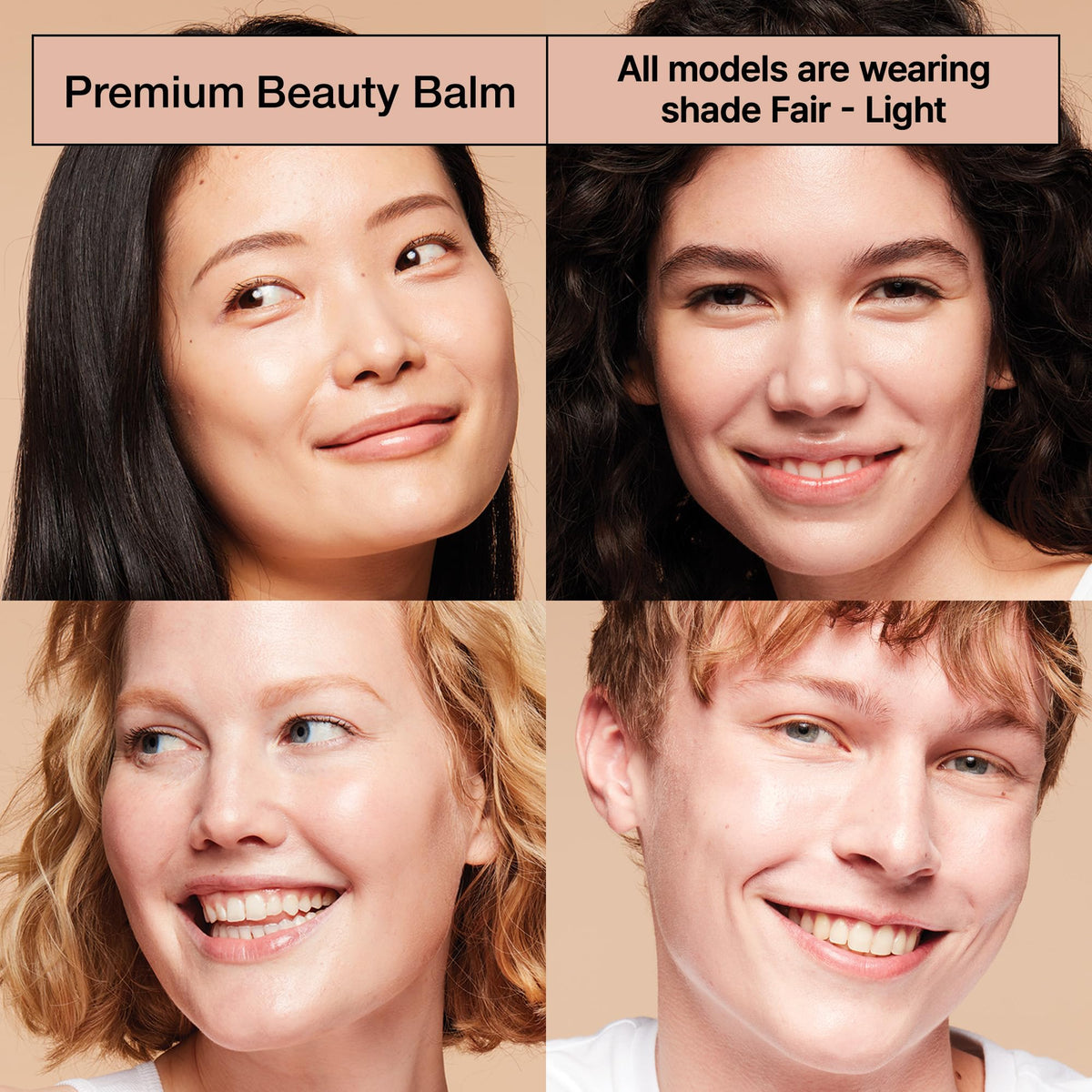 Dr.Jart+ Premium BB Tinted Moisturizer shade options displayed