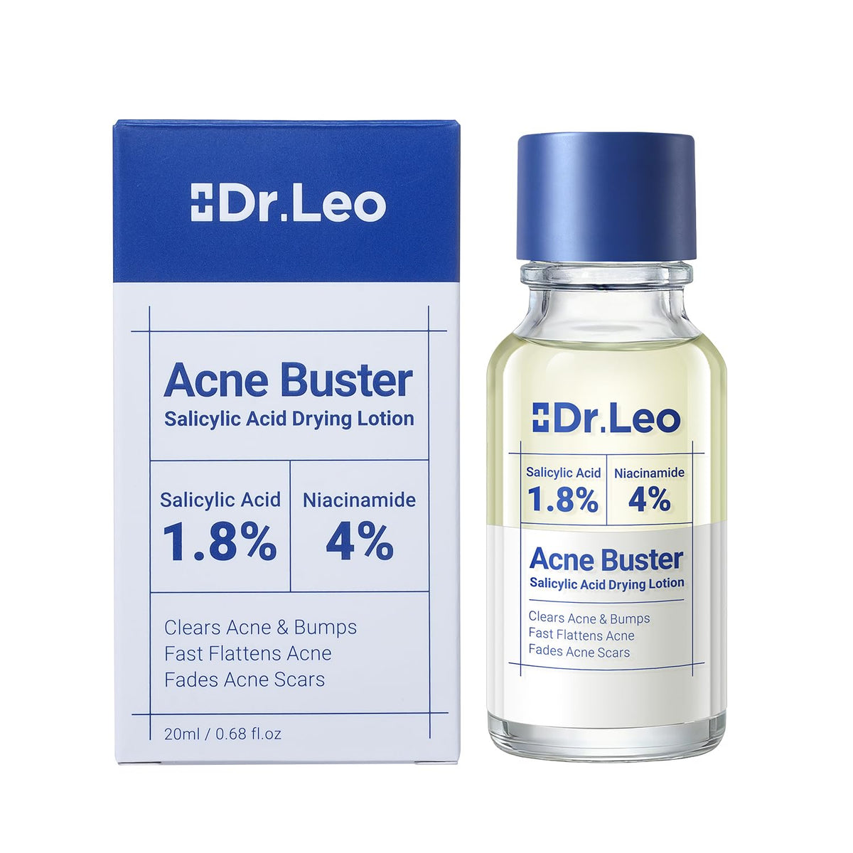 Dr.Leo Acne Spot showing separation layers