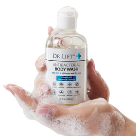 DR. LIFT Antibacterial Body Wash 3-Pack packaging