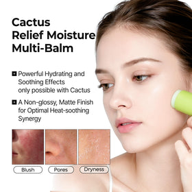 Dr.Melaxin Cactox Pore Relief Multi Balm Stick with packaging