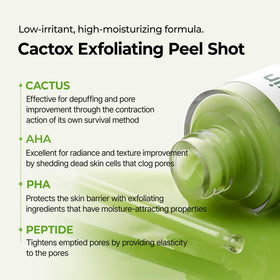 Dr.Melaxin Cactox Serum application on skin