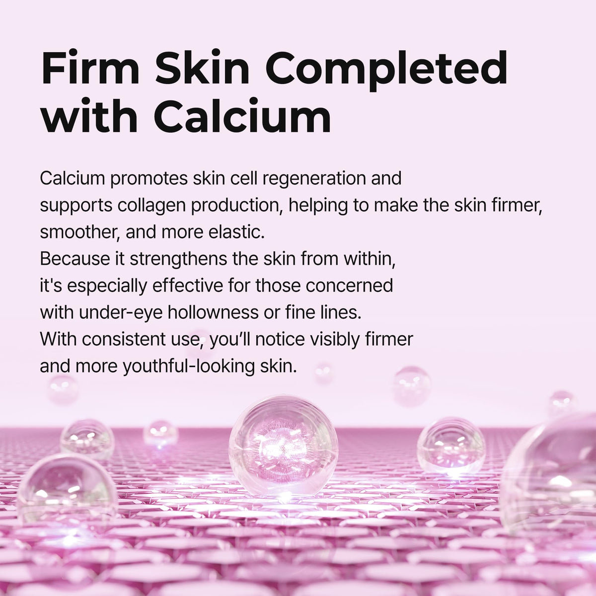 Dr.Melaxin Calcium Intense Firming Cream application on skin