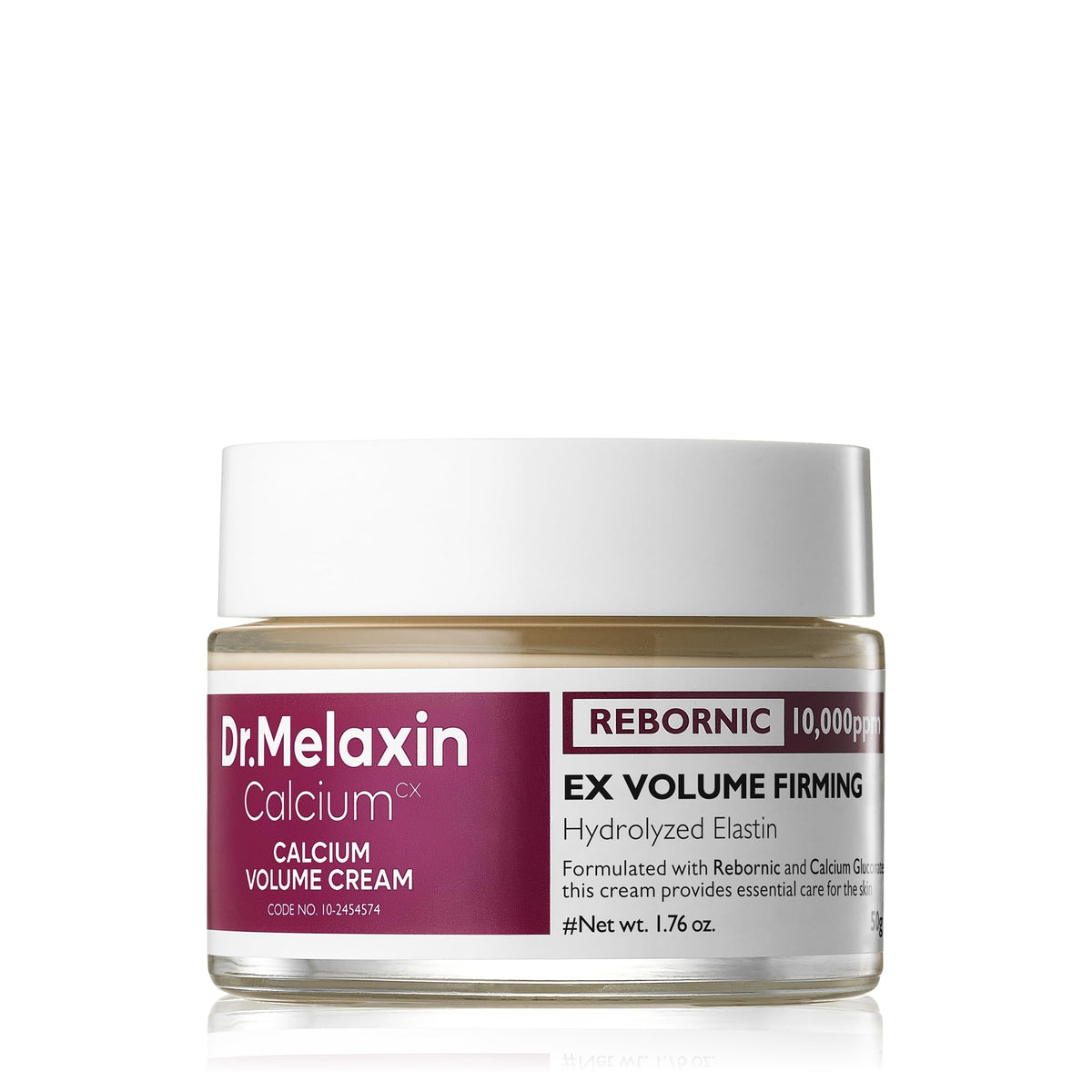 Dr.Melaxin Calcium Intense Firming Cream front view 1.69 fl oz