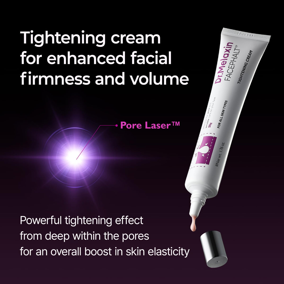 Dr.Melaxin Face Phalt Tightening Cream 50ml packaging