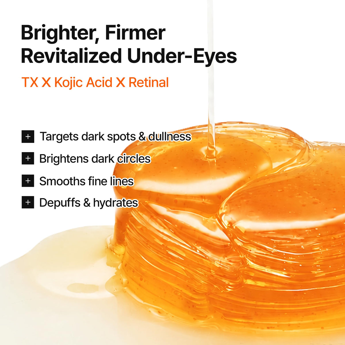 Dr.Melaxin Kojic Acid Eye Patch inside view showing multiple patches