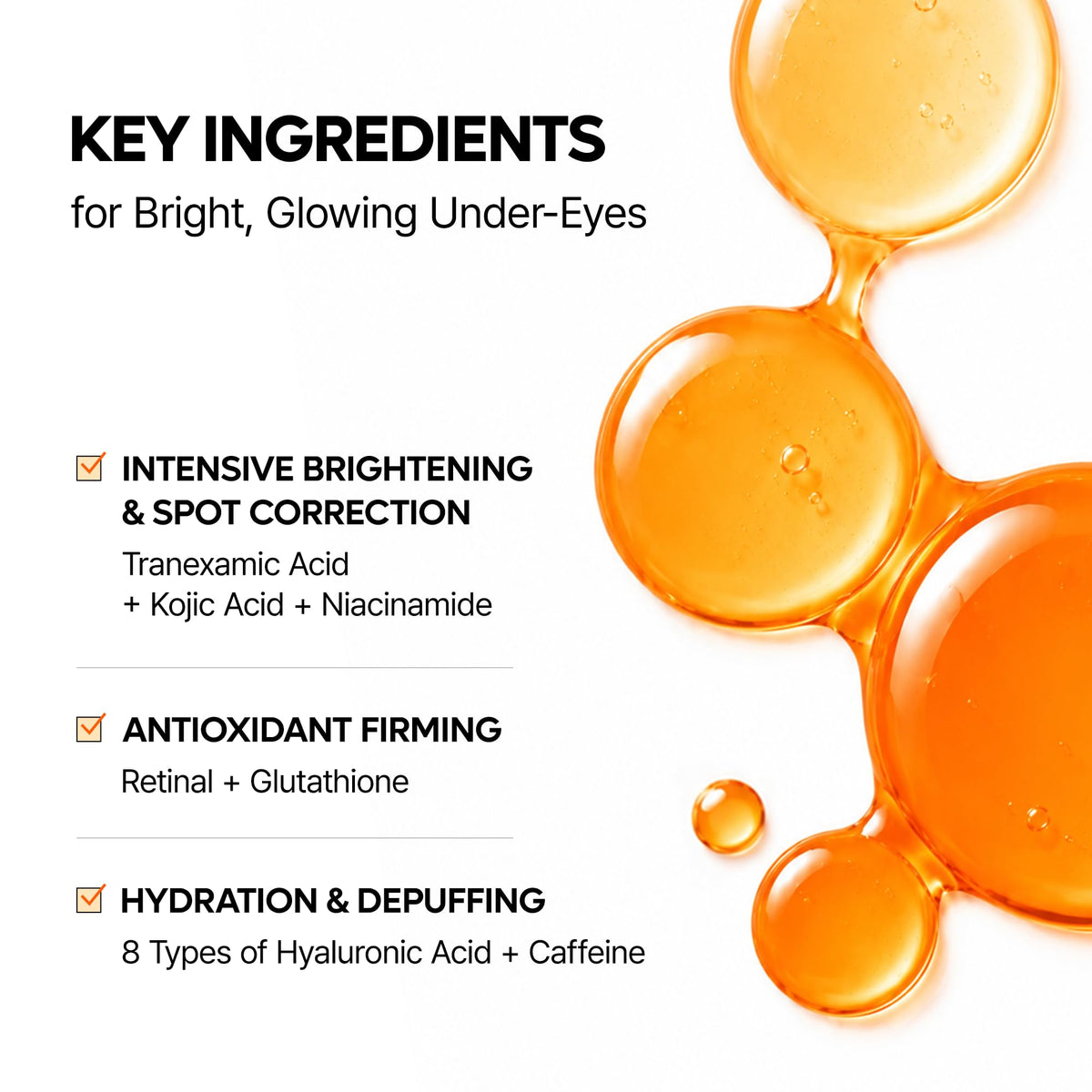 Dr.Melaxin Kojic Acid Eye Patch with beauty accessories