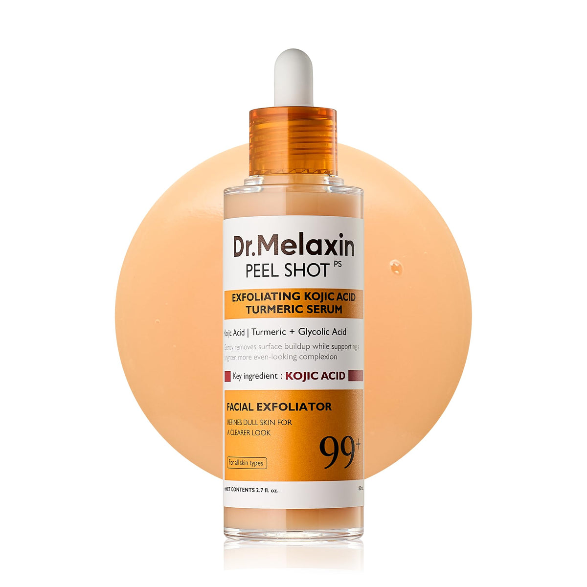 Dr.Melaxin Kojic Acid Turmeric Serum 80ml front view