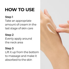 Dr.Melaxin Necksphalt Firming Cream in lifestyle setting