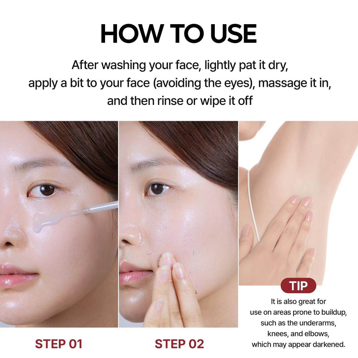 Dr.Melaxin Peel Shot Black Rice Exfoliating Ampoule packaging details