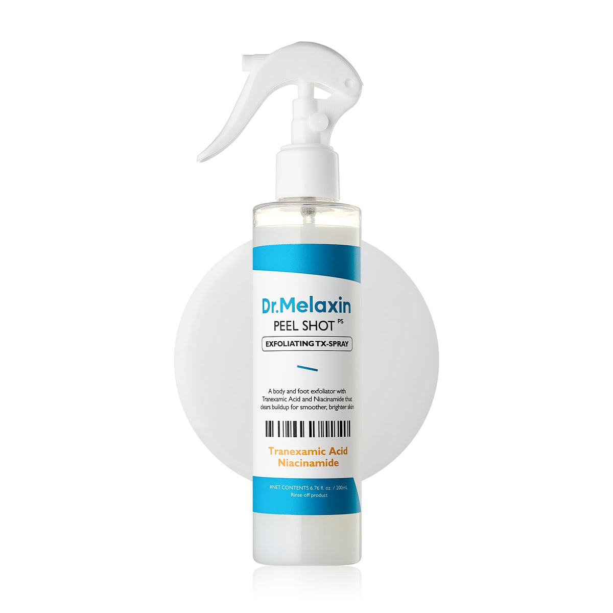 Dr.Melaxin Peel Shot Exfoliating Spray 200ml front view