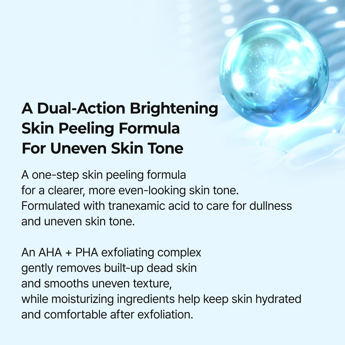 Dr.Melaxin Peel Shot Exfoliating TX Serum in lifestyle setting