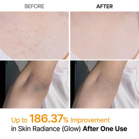Dr.Melaxin Peel Shot Kojic Acid Turmeric Body Exfoliator Spray back view