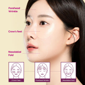 Dr.Melaxin Under Eye Patches with ingredients list visible