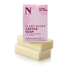 Dr. Natural Castile Bar Soap Lavender front view