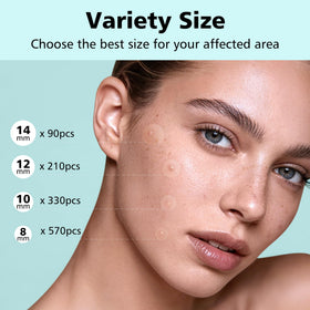 Dr.patch pimple patches showing easy peel design