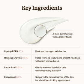 Dr.Reju-All Advanced PDRN Lip Serum with hibiscus flowers