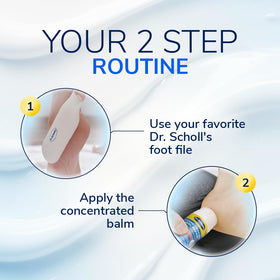 Dr. Scholl's Severe Cracked Heel Repair Balm with shea and cocoa butter