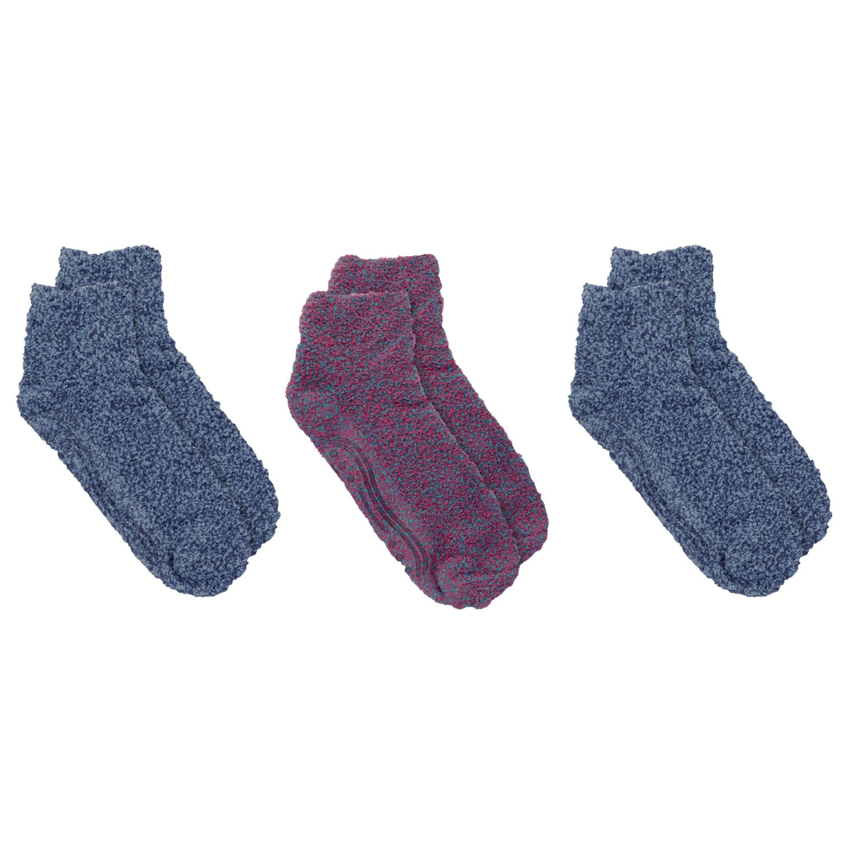Dr. Scholl's Soothing Spa Socks showing grippers on the sole