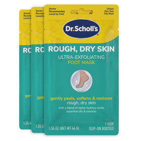 Dr. Scholl's Ultra Exfoliating Foot Peeling Mask packaging front view