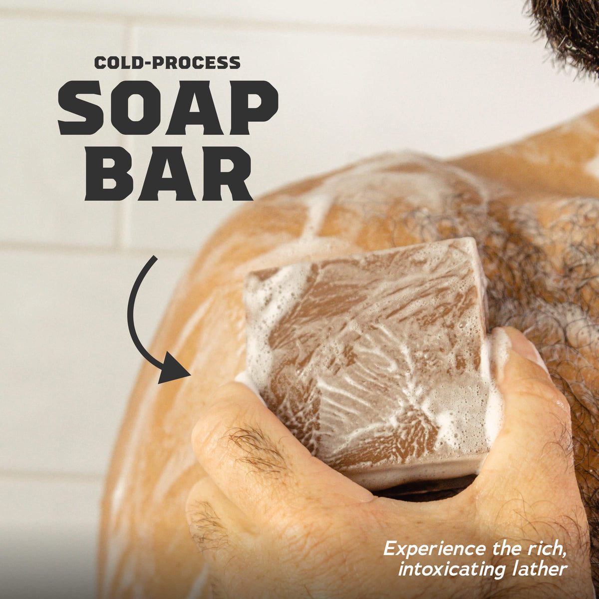 Dr. Squatch Bay Rum bar soap with packaging