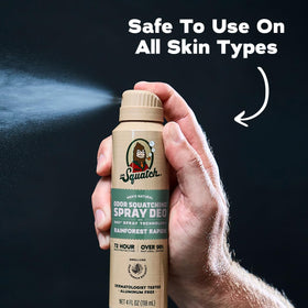 Dr. Squatch deodorant Wood Barrel Bourbon scent