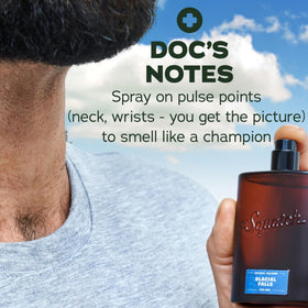 Dr. Squatch Glacial Falls Cologne with natural ingredients