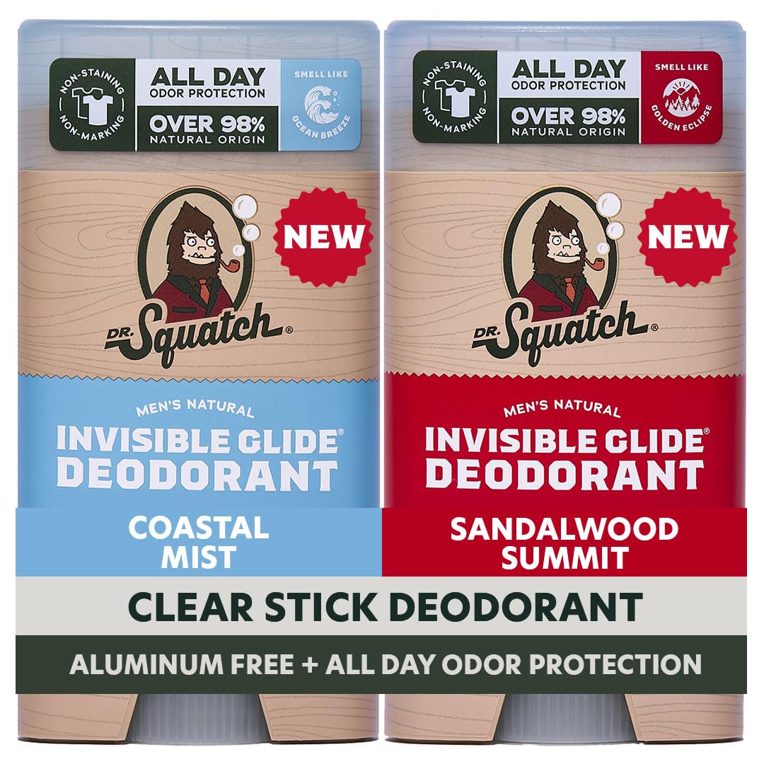 Dr. Squatch Invisible Glide Deodorant front view