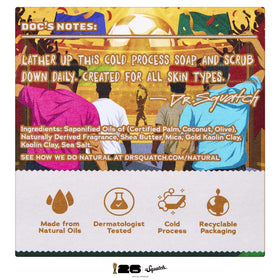 Dr. Squatch Men's Bar Soap 3-Pack with FIFA World Cup 2026 branding