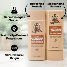 Dr. Squatch Men's Conditioner bottle with natural ingredients