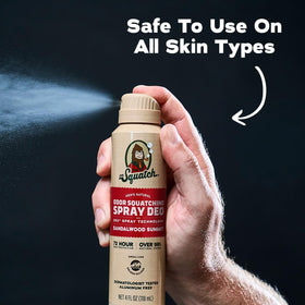 Dr. Squatch Men's Deodorant 2-Pack packaging detail