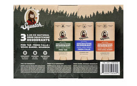 Dr. Squatch Men's Natural Deodorant close-up of ingredients