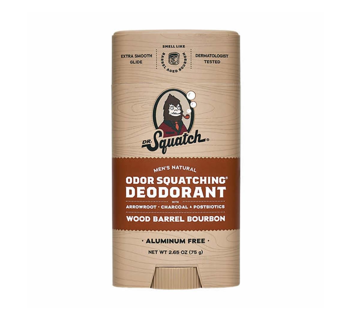 Dr. Squatch Men's Natural Deodorant lifestyle scene in bathroom