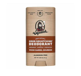 Dr. Squatch Men's Natural Deodorant lifestyle scene in bathroom