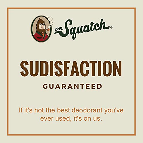Dr. Squatch Natural Deodorant Fresh Falls ingredients list