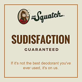 Dr. Squatch Natural Deodorant Fresh Falls ingredients list